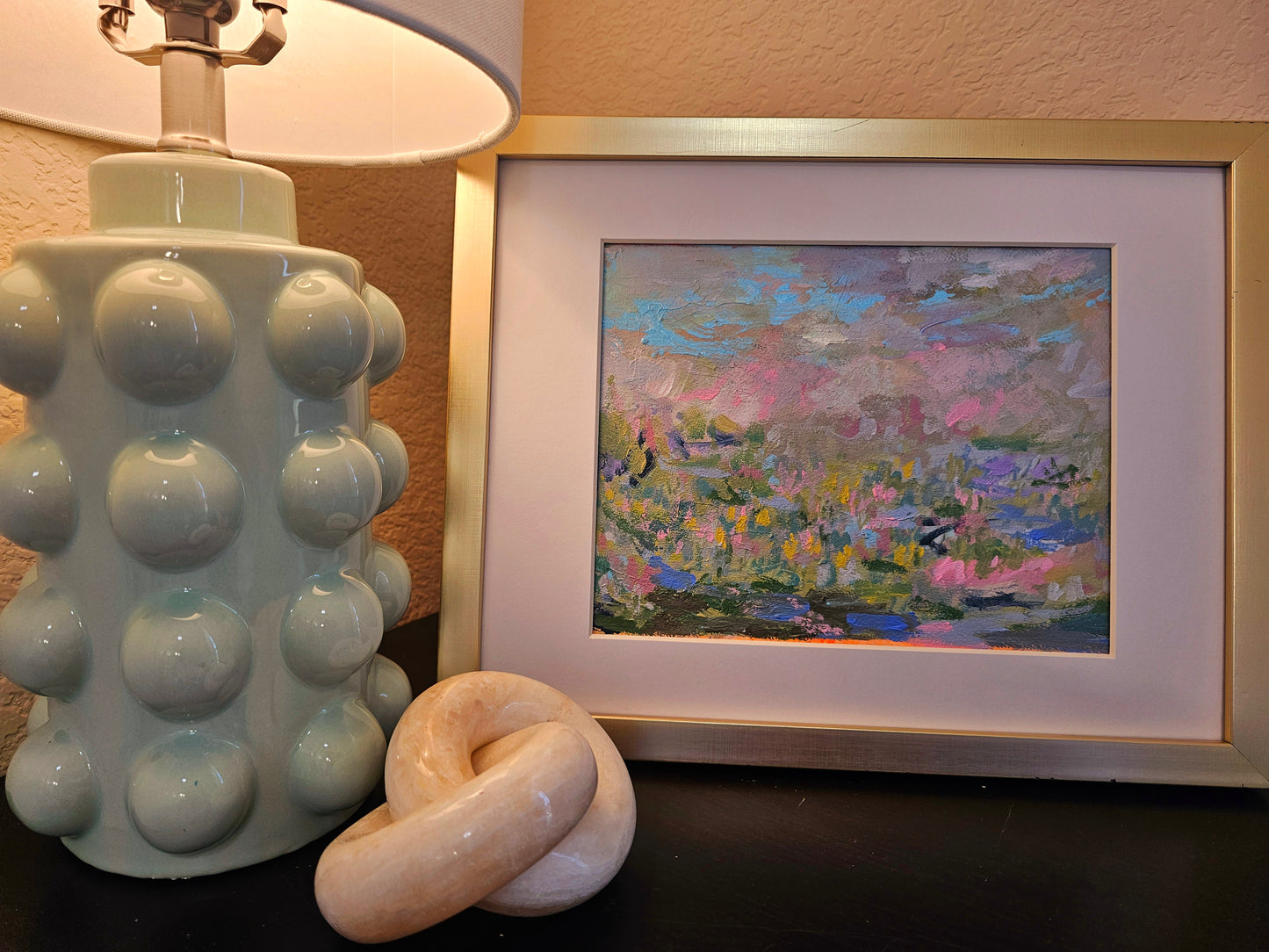 Happy dreams-abstract landscape painting