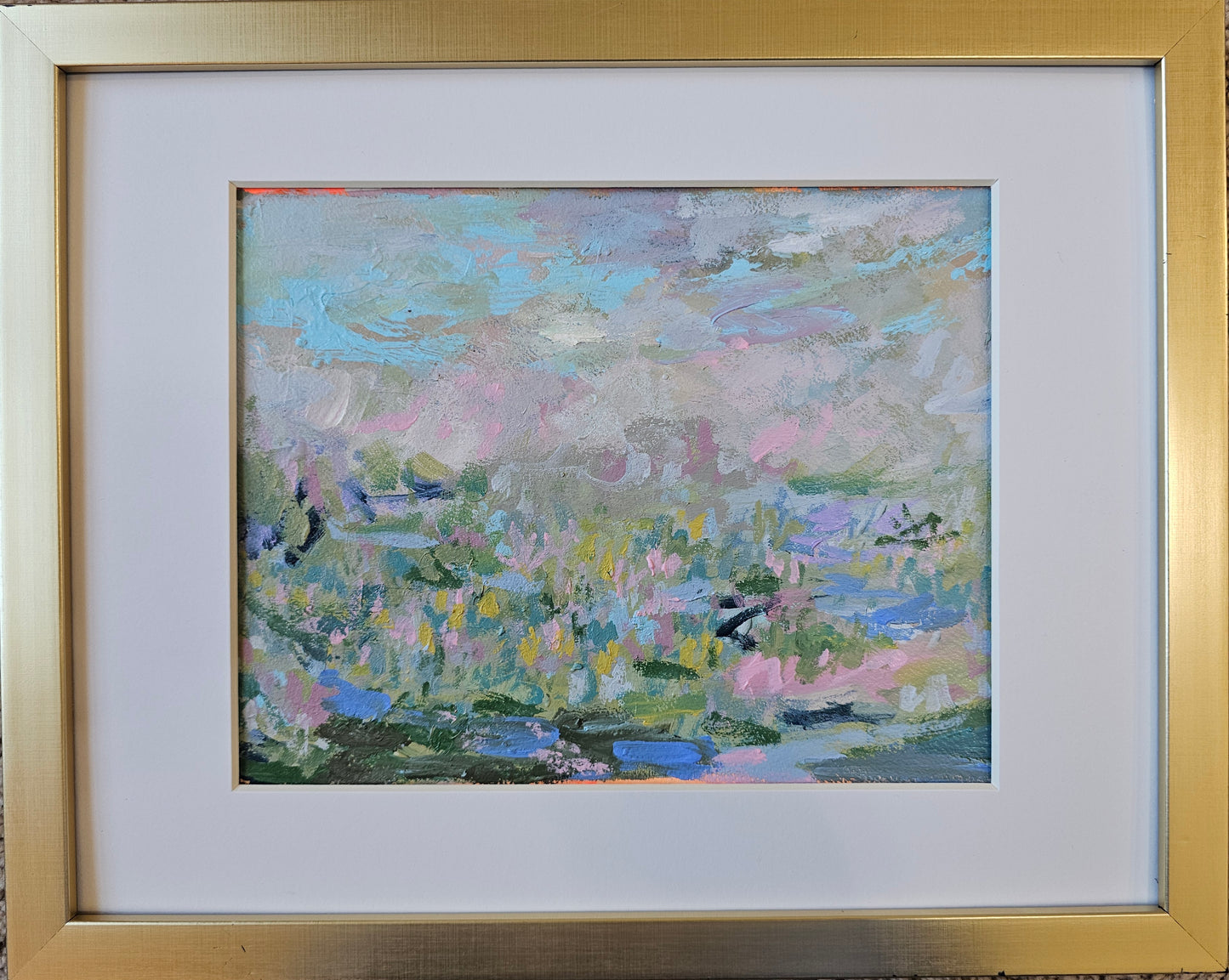 Happy dreams-abstract landscape painting