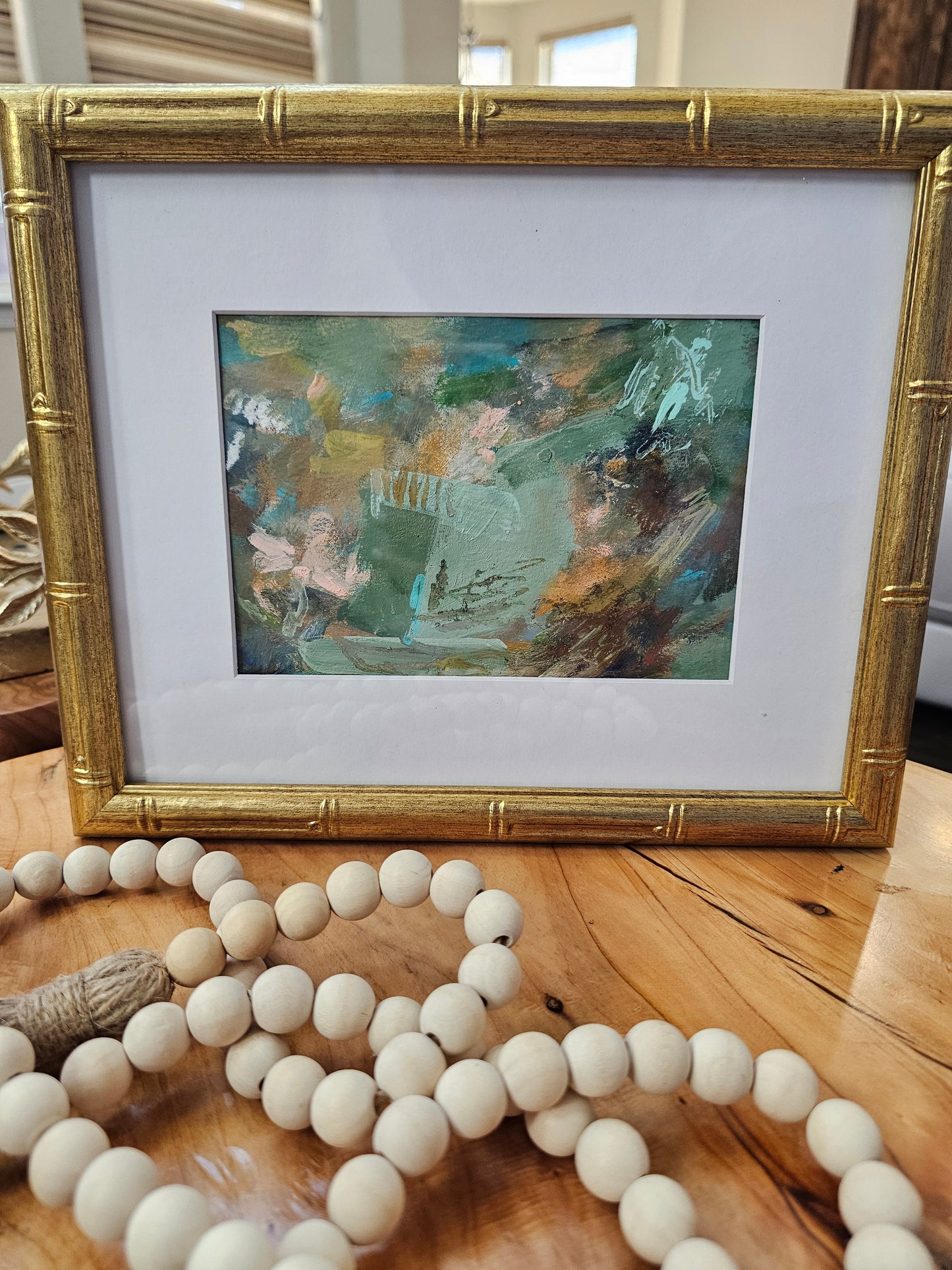 Travel diaries-abstract painting