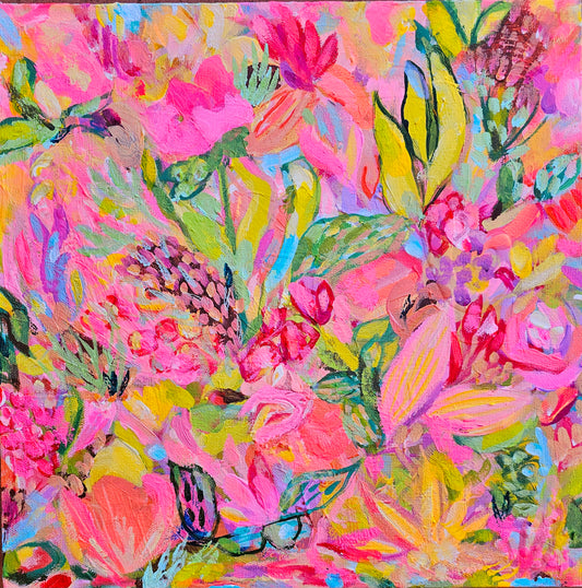 Paint me happy-Abstract painting