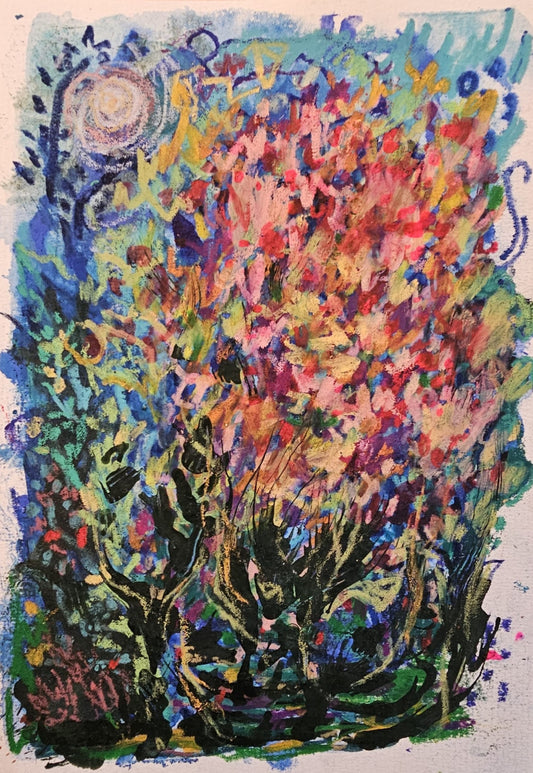 Under The Tree-Abstract landscape