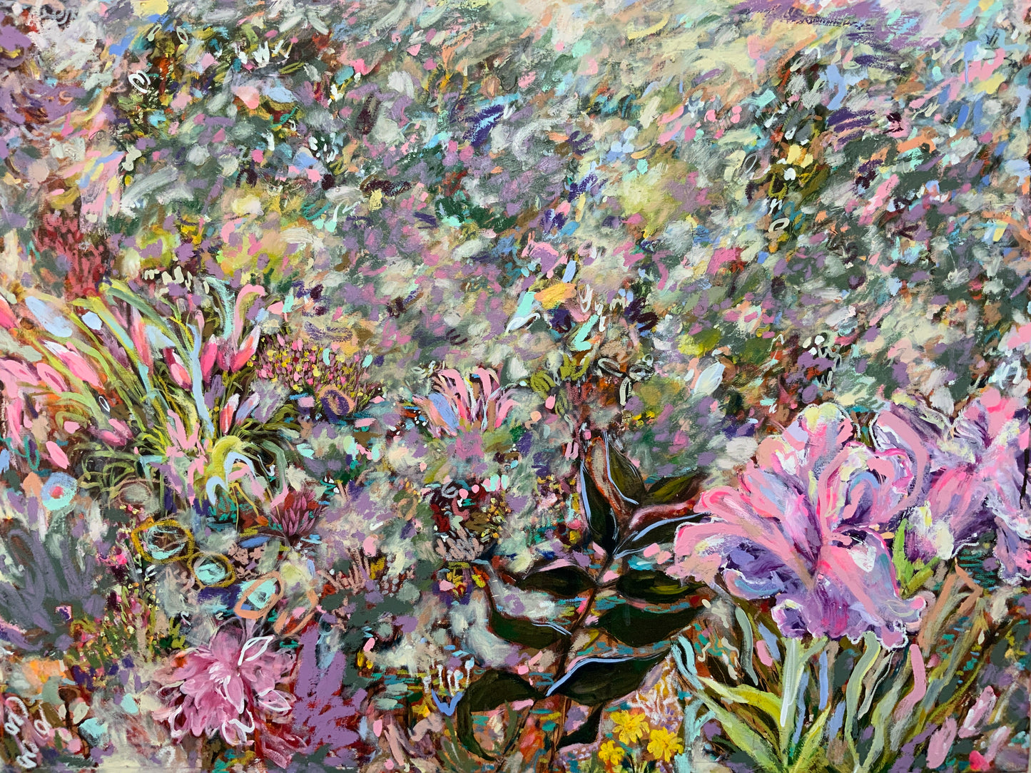 Bold and beautiful-Abstract landscape-Modern painting